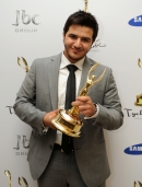 الفنان يوسف عرفات حصل على جائزة أفضل مطرب أردني